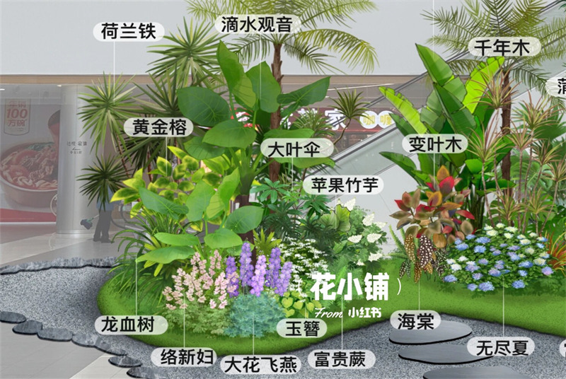 探索成都仿真植物假树造景：打造自然美景的现代艺术